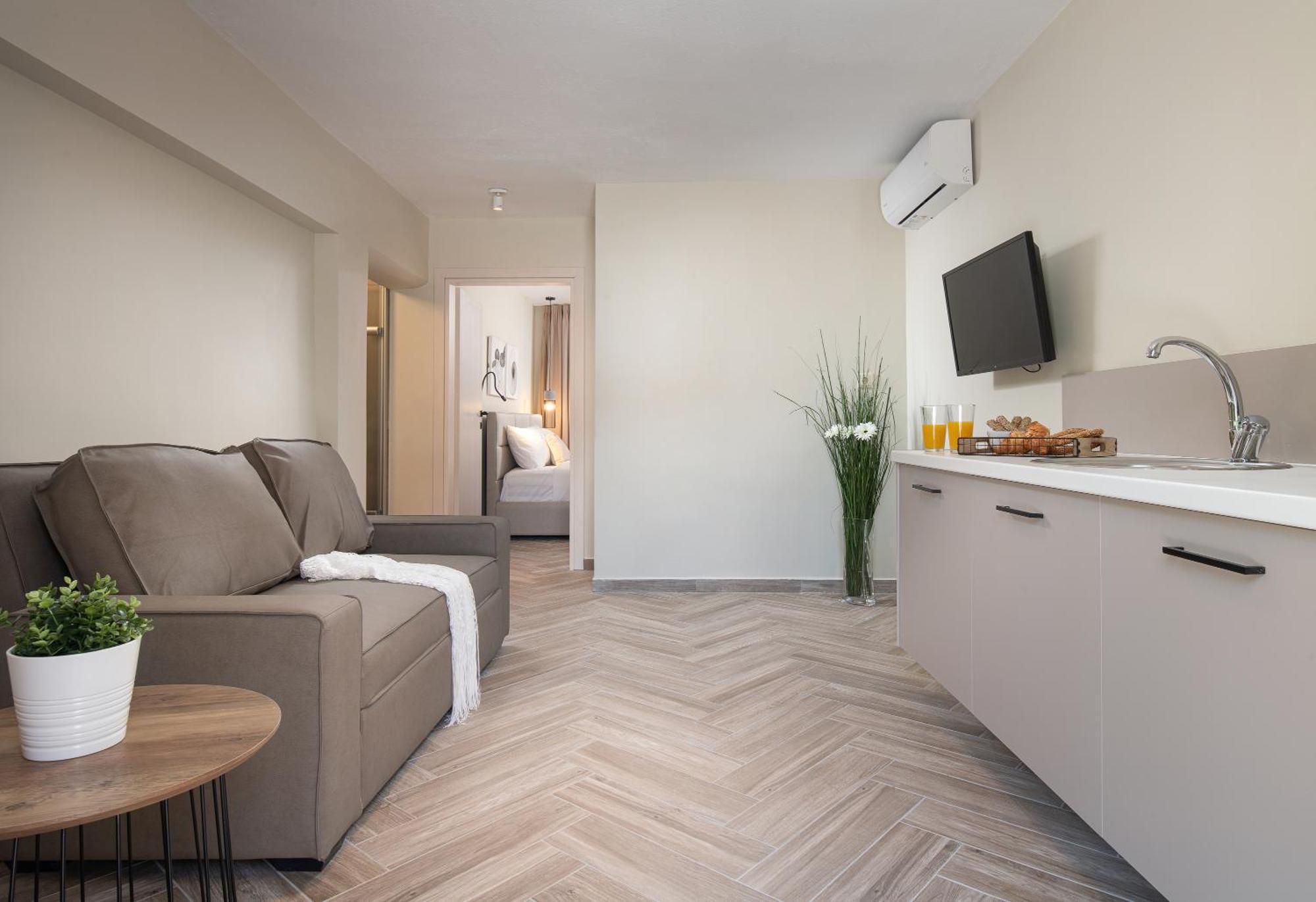 Olenia Luxury Apartments 4 네오스마르마라스 외부 사진